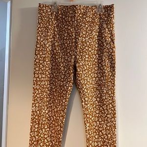 Fall print leggings